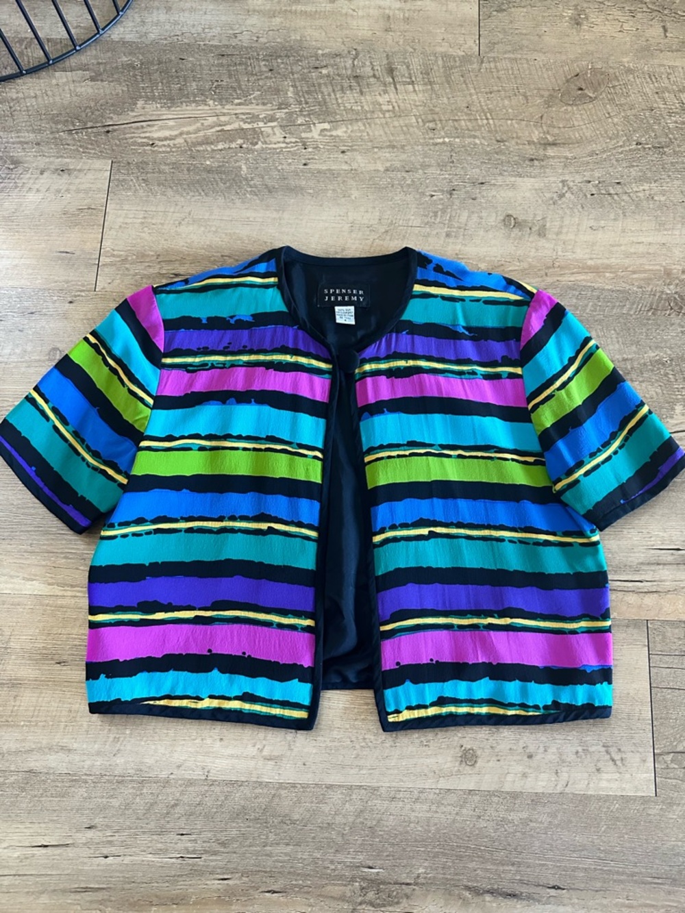 Spenser Jeremy women’s Multicolor Striped top Jacket